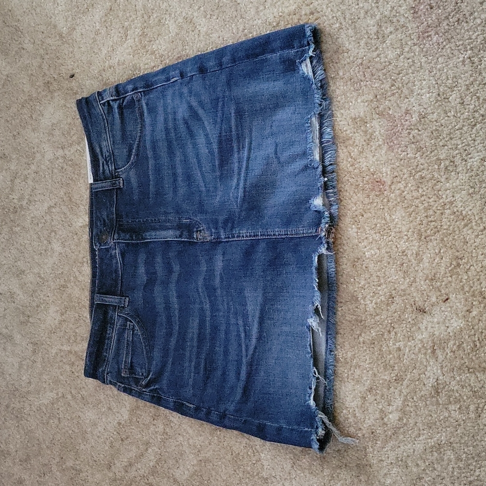 American Eagle Hi-rise Jean mini skirt.  Size 14